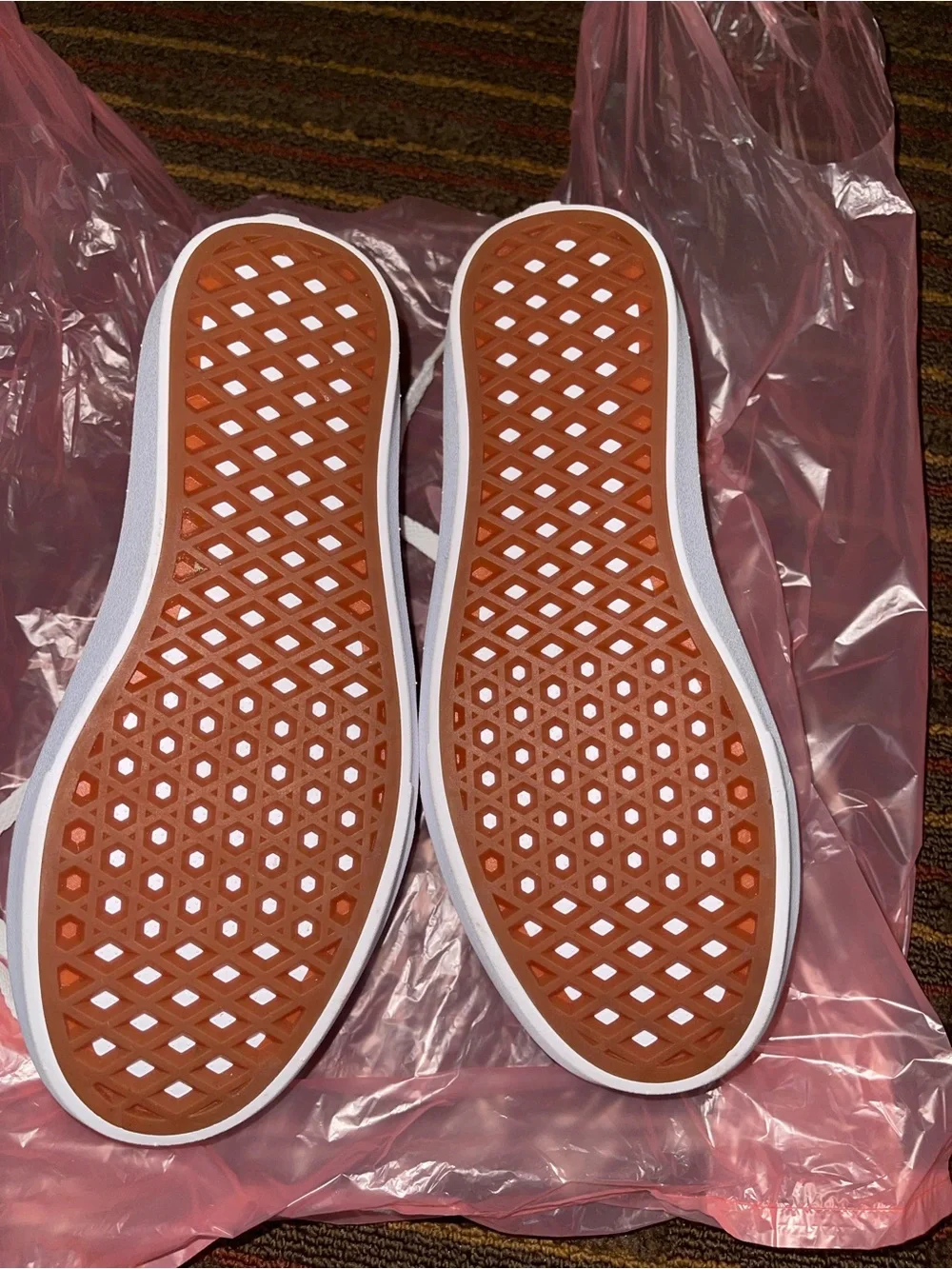 Rose pink platform vans